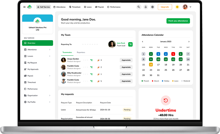 Laptop / Web Dashboard
