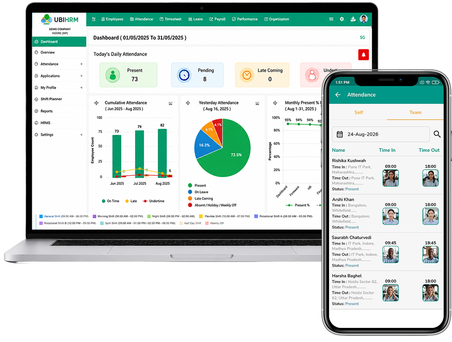 SAP and Ubitech attendance integration